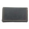 Dámská prostorná peněženka - černá 1214