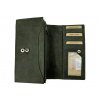 Kožená kasírka - zelená 4883