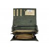 Kožená kasírka - zelená 4883