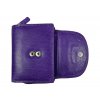 Dámská kožená peněženka Roberto - fialová 2499