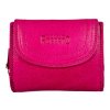 Dámská kožená peněženka Roberto - růžová 2499