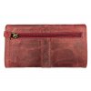 Dámská kožená peněženka Wild - červená 3018