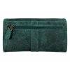 Dámská kožená peněženka Wild - zelená 3018