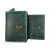 Dámská kožená peněženka Wild - zelená 3019