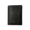 Kožená peněženka - černá 673