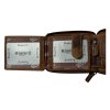 Kožená peněženka Roberto - hnědá 676