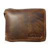 Kožená peněženka Roberto - hnědá 676