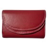 Dámská kožená peněženka - červená SR19493