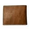 Kožená peněženka s orlem - hnědá 2217