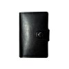 Kožená peněženka na karty - černá 143/1