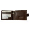 Kožená peněženka - hnědá 3236