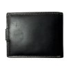 Kožená peněženka - černá 3236