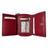 Dámská kožená peněženka - červená 205