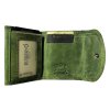 Malá kožená peněženka Roberto - zelená OMA-8