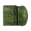 Malá kožená peněženka Roberto - zelená OMA-8