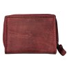 Malá kožená peněženka Roberto -  červená OMA-9