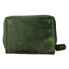 Malá kožená peněženka Roberto - tmavě zelená OMA-9