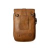 Kožená taška Pedro - hnědá PD-70