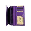 Dámská kožená peněženka Wild - fialová 2016