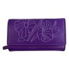 Dámská kožená peněženka Wild - fialová 2016