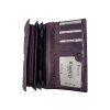Dámská kožená peněženka Wild - fialová 2089