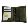 Kožená peněženka Dargelis - zelená 991