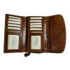 Dámská kožená peněženka Tillberg - hnědá 103TT