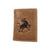 Kožená peněženka zvěrokruh - býk 01