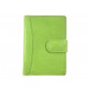 Kožená dokladovka - zelená 2219