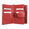 Dámská kožená peněženka červená 2240