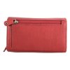 Dámská kožená peněženka červená 2240