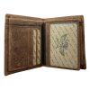 Kožená peněženka pro motocyklisty - hnědá 2381