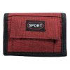 Sport peněženka - červená 2591