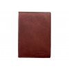 Kožená dokladovka - hnědá 2729