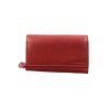 Dámská kožená peněženka 3107 (Barva Červená)