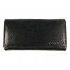 Kvalitní kožená peněženka - černá 3123