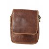 Kožená taška 3404 (Barva Hnědá)
