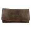 Luxusní celokožená peněženka - hnědá 3674