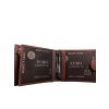 Luxusní celokožená peněženka 3770 (Barva Hnědá)