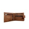 Luxusní celokožená peněženka 3773 (Barva Hnědá)