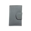 Dámská kožená peněženka - šedá 3923