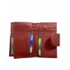 Dámská kožená peněženka 3791 (Barva tmavě červená)