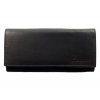 Dámská kožená peněženka - černá 442A