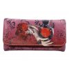 Dámská peněženka s motivem - rubrum 9170