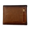 Kožená peněženka - hnědá 9261