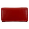 Dámská kožená peněženka - červená SN04