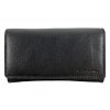 Dámská kožená peněženka - černá SN05