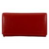 Dámská kožená peněženka - červená SN05