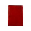 Kožená peněženka - červená 5554