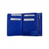 5566 3 kozena penezenka modra